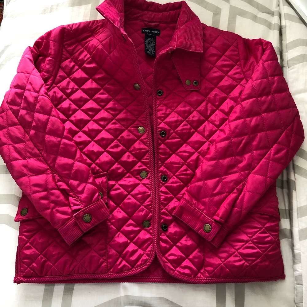 Ralph Lauren kids  pink jacket